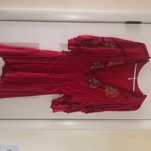 Free people tie dress / beach cover up